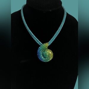 Elegant Multicolor Beaded BETSEY Johnson Necklace